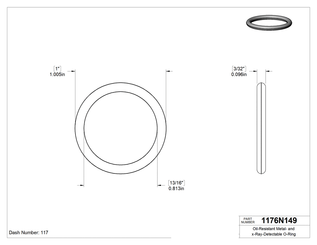 Technical drawing - 1176N149